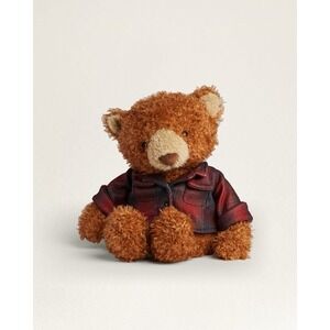 Centennial Pendleton Wool Teddy Bear Stuffed Animal by Bunnies By The Bay